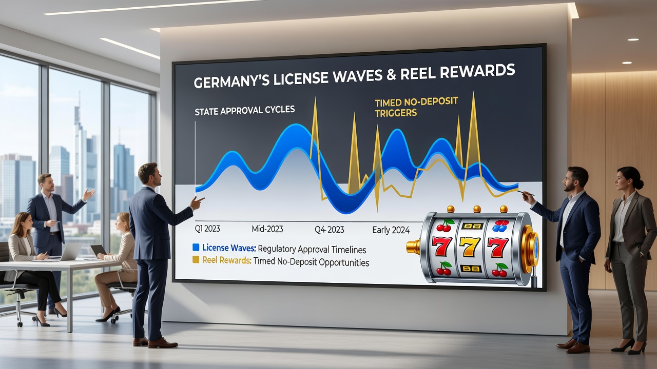 Darstellung der zeitlichen Muster bei No-Deposit-Slot-Freigaben in deutschen Bundesländern