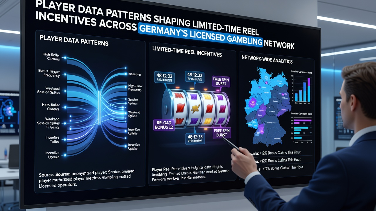 Darstellung algorithmusbasierter Verteilung von Reel-Anreizen basierend auf Spielerdaten in Deutschland